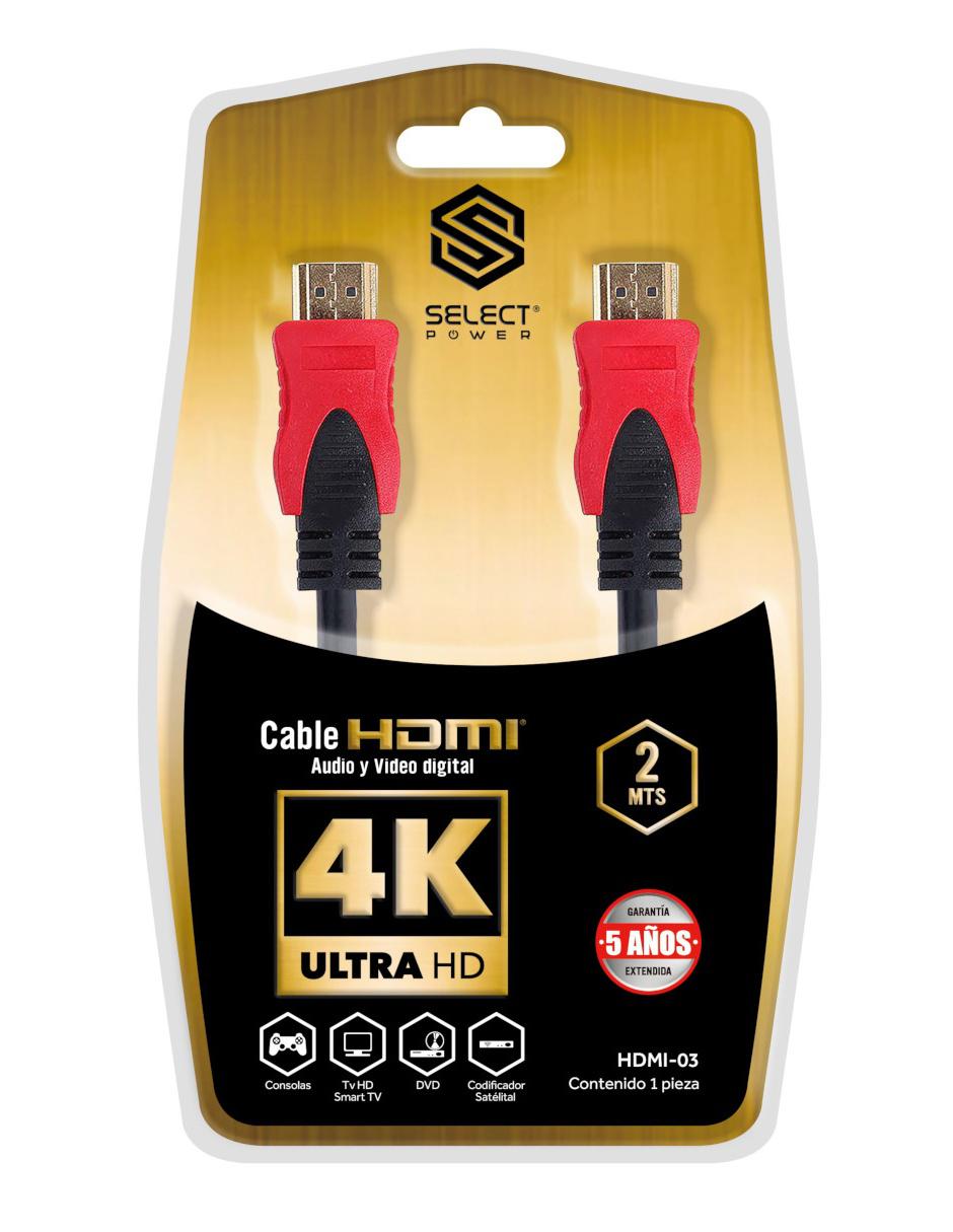 Cable HDMI 4K a tipo HDMI de 2 m