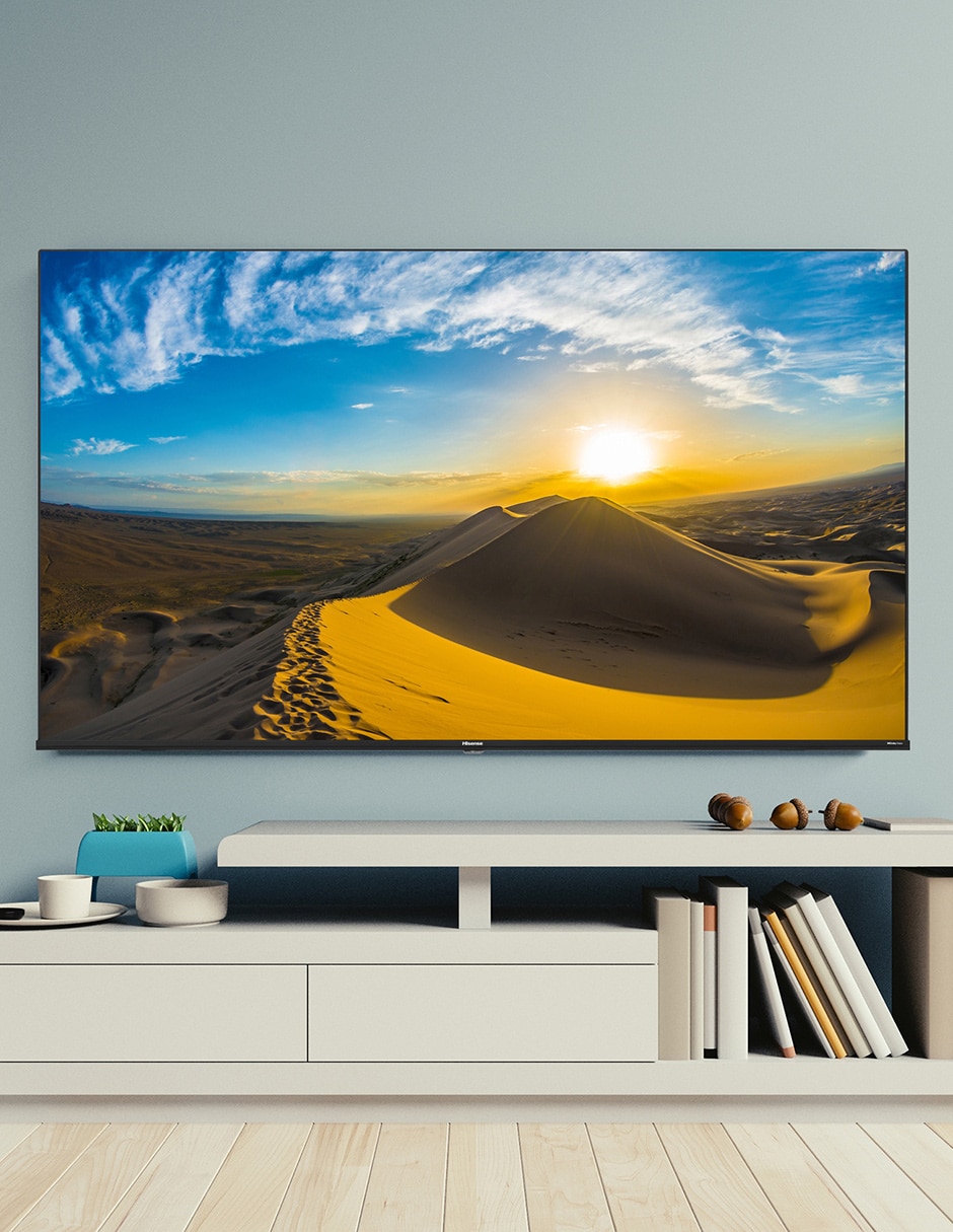 Pantalla Smart TV Hisense LED de 43 pulgadas 4K/UHD 43A6G con Android TV