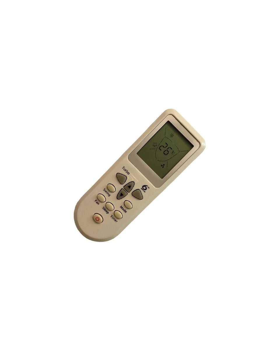 Control para Minisplit Whirlpool Wa1082q Wa2041q Wa1041q Wa3027q