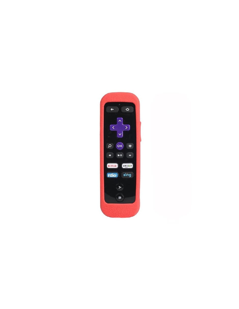 Funda para Control Remoto Roku 3, 4 Roku Ultra y Roku Premiere Funda para Control Remoto Roku 3, 4 Roku Ultra y Roku Premiere
