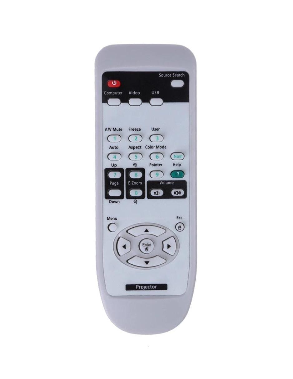 Control para Proyector Epson Eb-460/ H283a Emp-821 Emp-1700 Universal