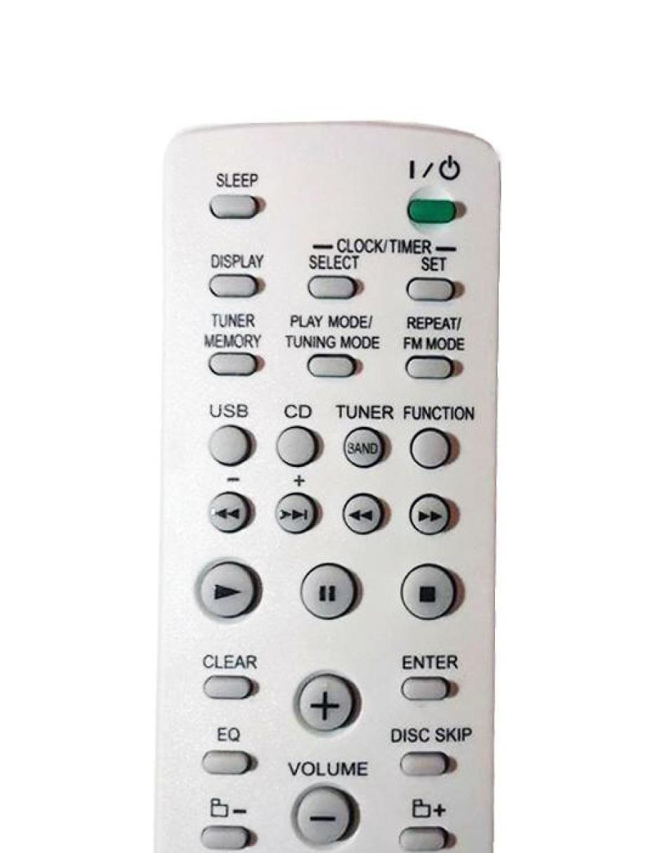 Control Remoto Sony Modular/estéreo Series Rm Universal