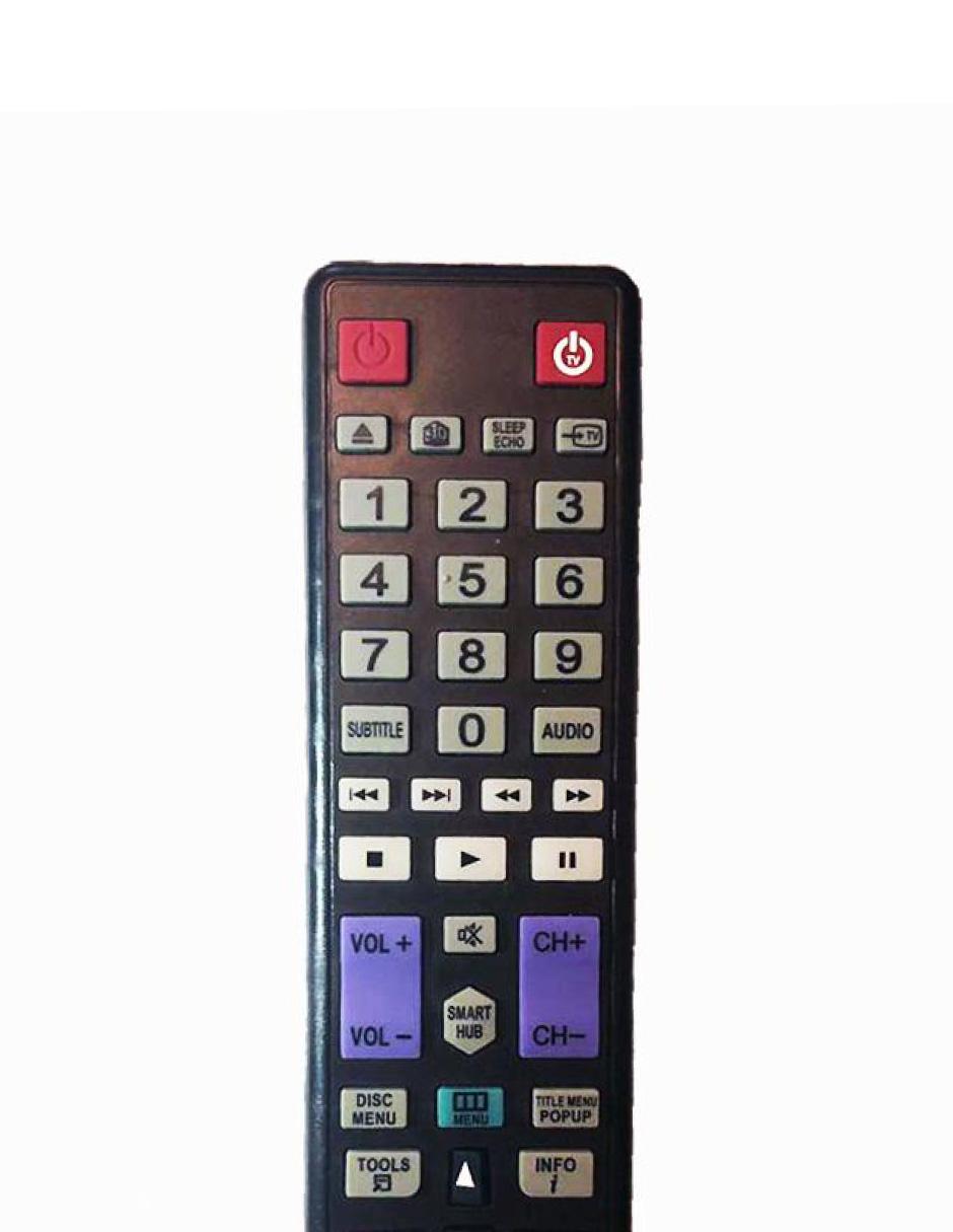 Control Universal para Blu Ray Samsung Bdd5300 / Bde5300