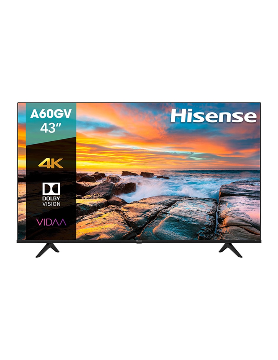 Pantalla Smart TV LED de 43 pulgadas 4K/UHD 43A60GV 1