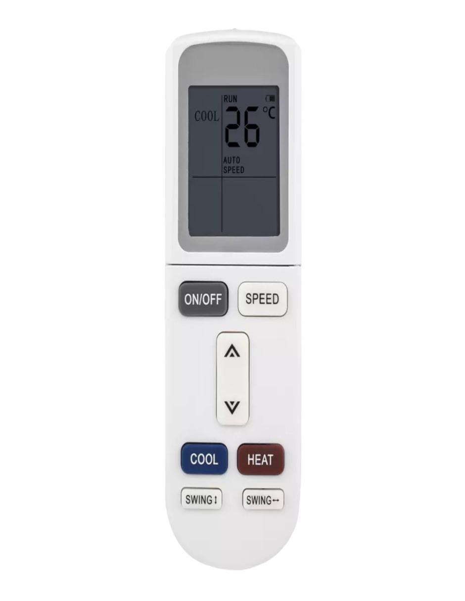 Control para Minisplit Whirlpool Aux Mirage Ykr-l/102e Ykr-l/401e