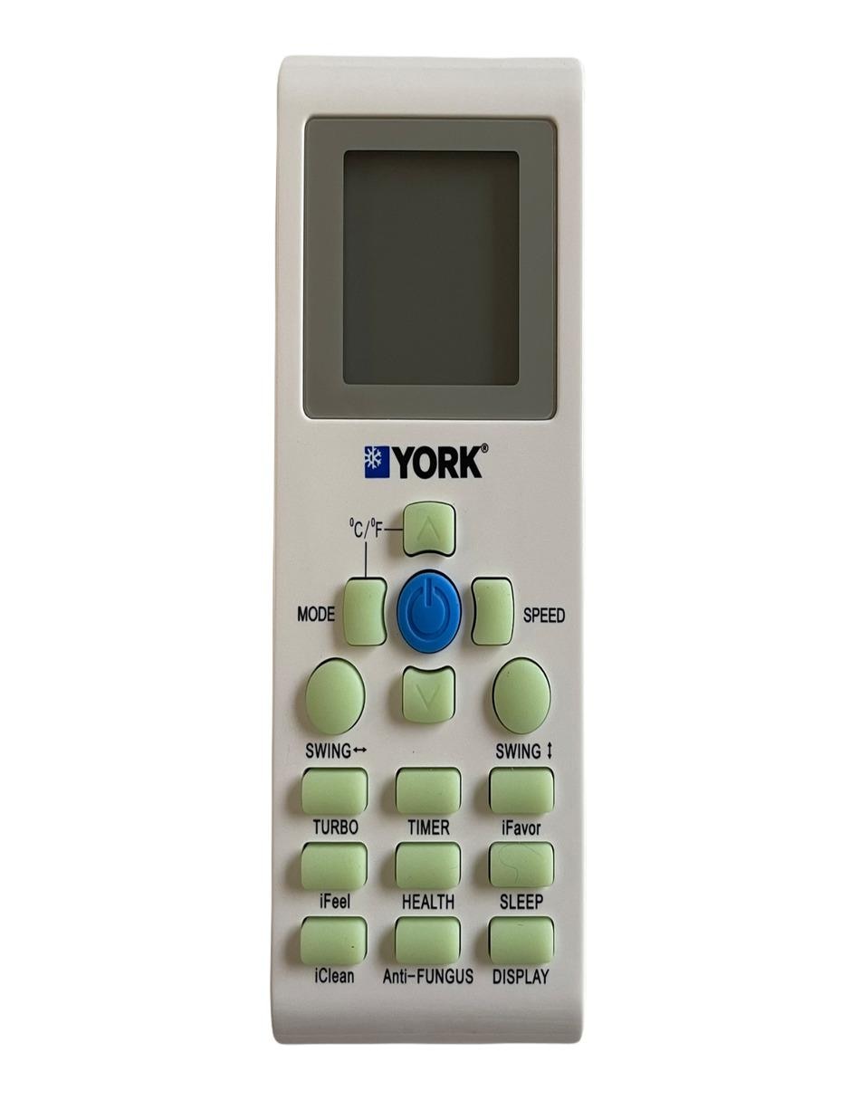 Control para Aire Minisplit York Ykr-p/001e Ykr-p/002e Yhge12