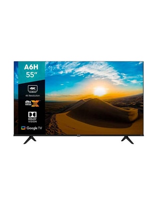 Pantalla Smart TV LED de 55 pulgadas 4K/UHD 55A6H