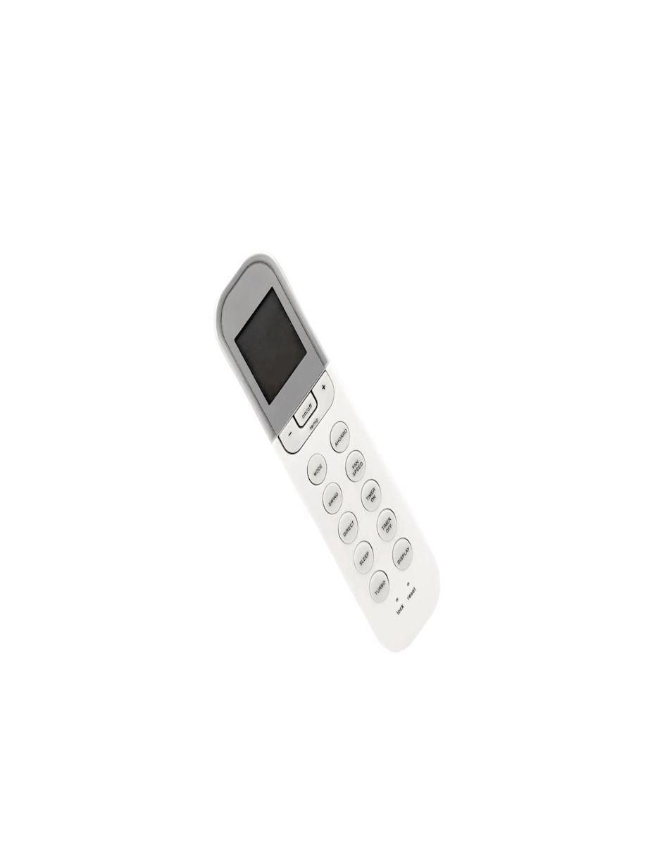 Control Remoto para Aire Acondicionado Minisplit Midea