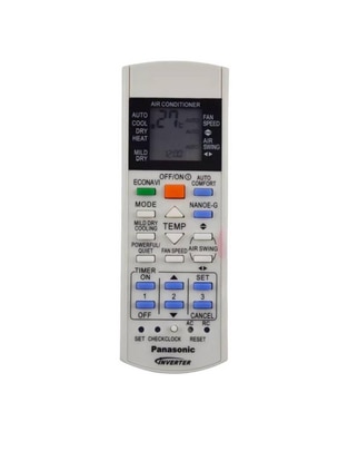 Control Remoto para Aire Acondicionado Panasonic A75C3772