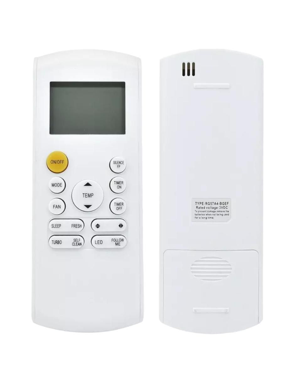 Control Remoto para Aire Acondicionado Mabe RG57A4/BGEFU1
