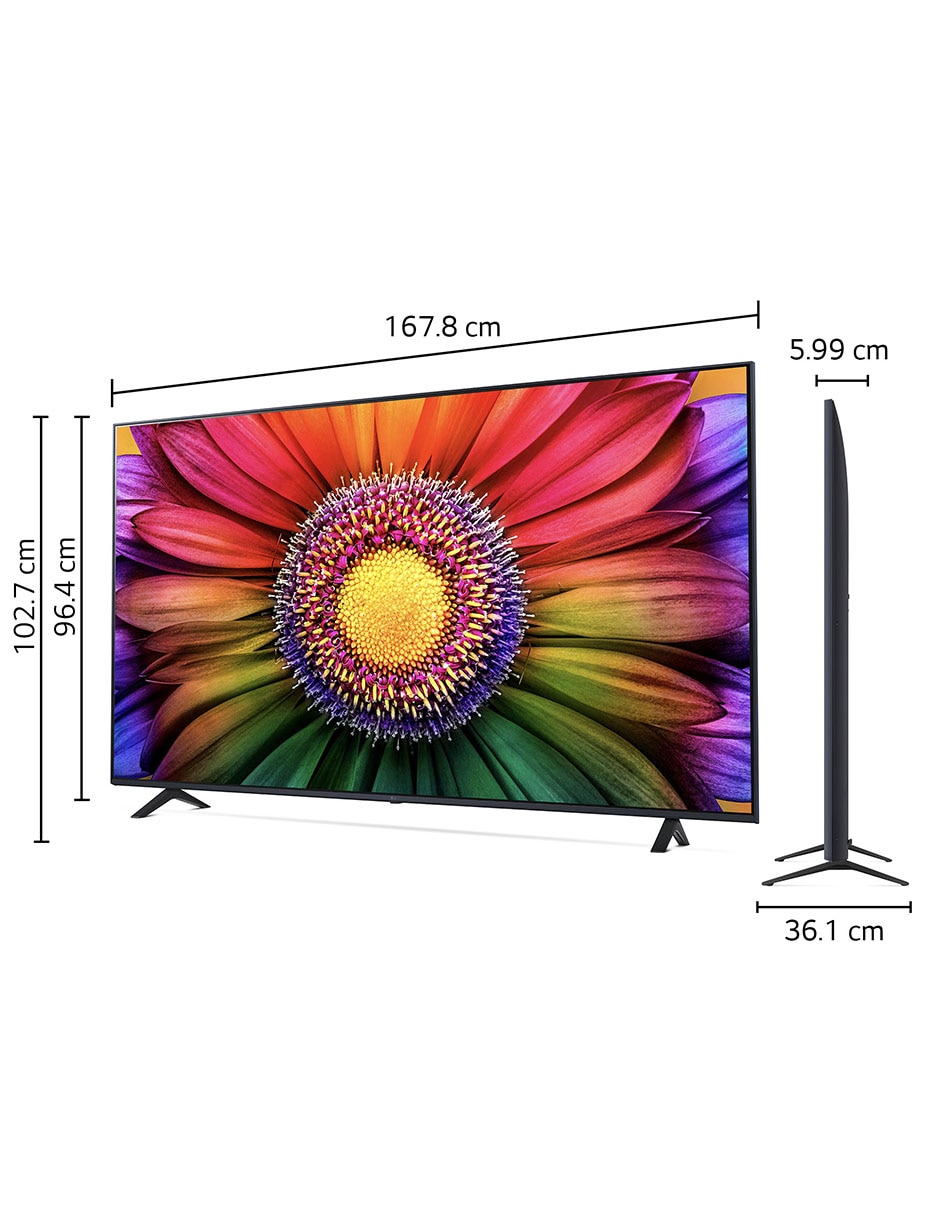 Pantalla Smart TV LED de 75 puadas 4K/UHD 75UR8750PSA 11