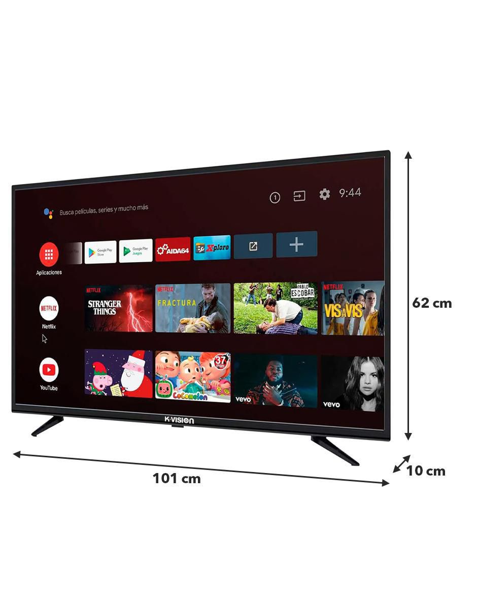 Pantalla Smart TV LED de 40 pulgadas Full HD KVS4015 con Android TV