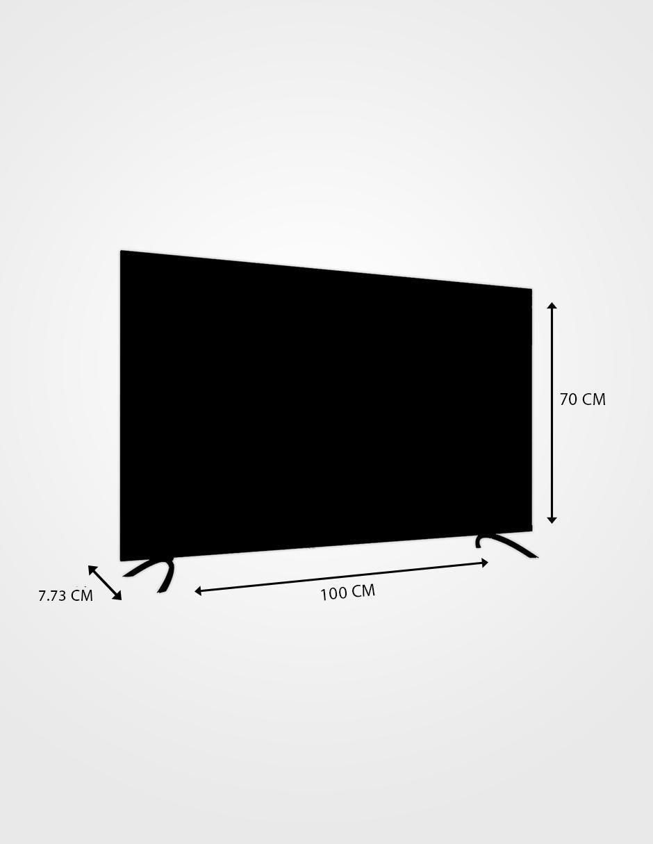 Pantalla Smart TV LED de 50 pulgadas 4K SMX50VAUG con Google TV 4