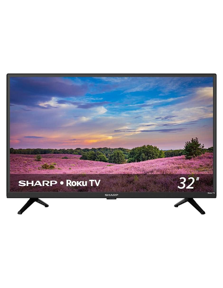 Pantalla Smart TV LED de 32 pulgadas HD 2T-C32CF2UR con Roku TV