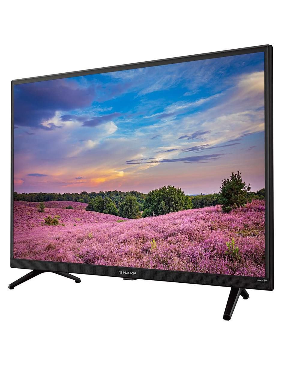 Pantalla Smart TV LED de 32 pulgadas HD 2T-C32CF2UR con Roku TV 7