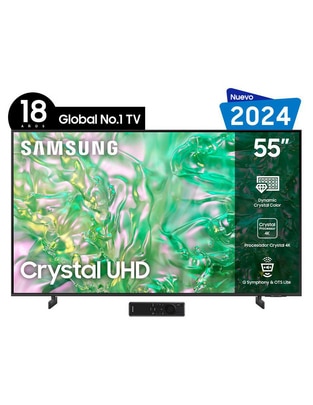 Pantalla Smart TV LED de 55 pulgadas 4K UN55DU8000FXZX 1