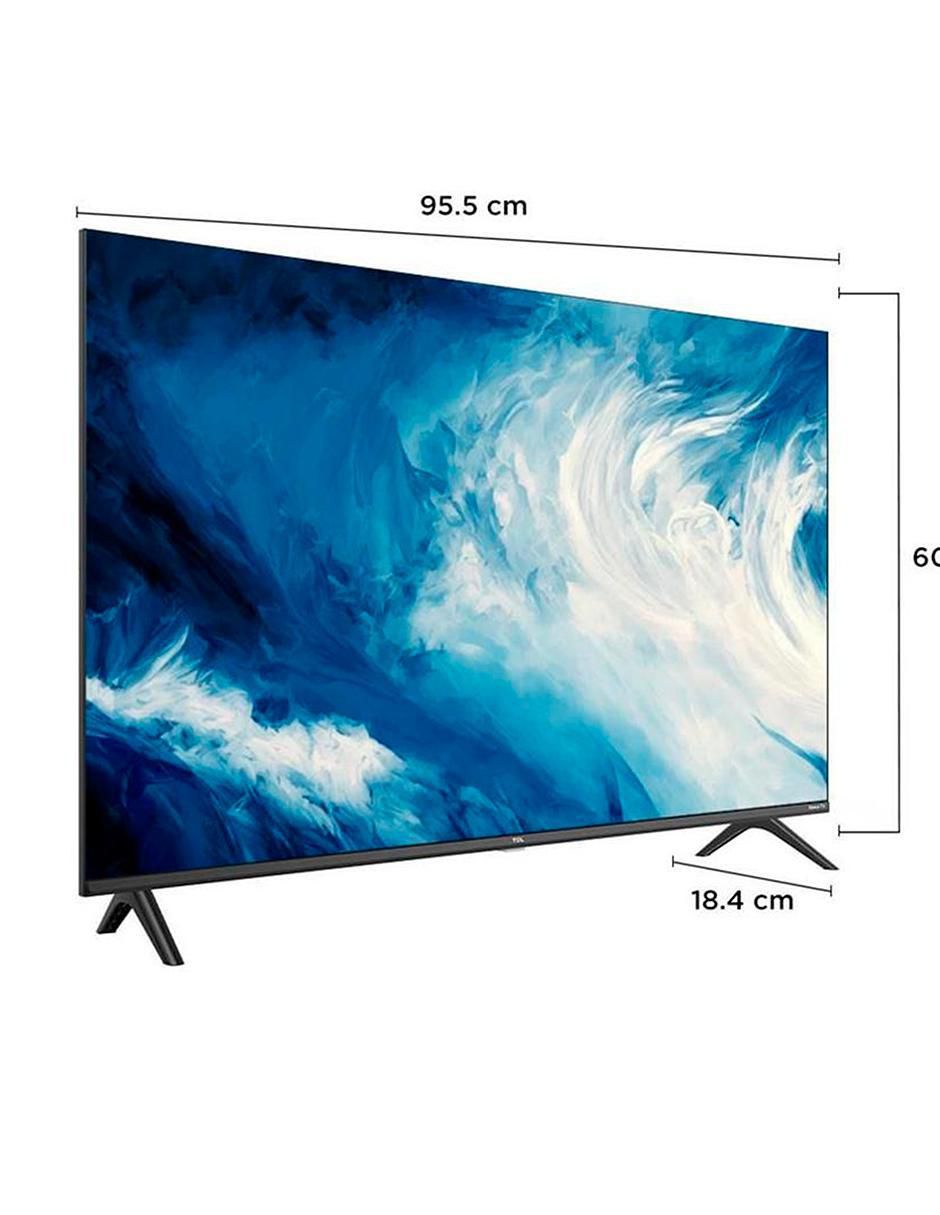Pantalla Smart TV LED de 43 pulgadas Full HD 43S310R-MX con Roku TV