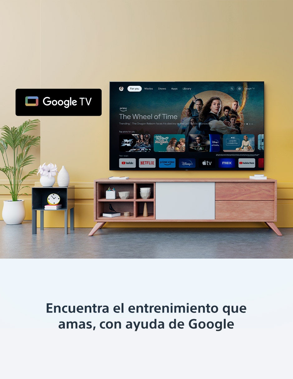 Pantalla Smart TV OLED de 55 pulgadas 4K/UHD Bravia 8 con Google TV 10