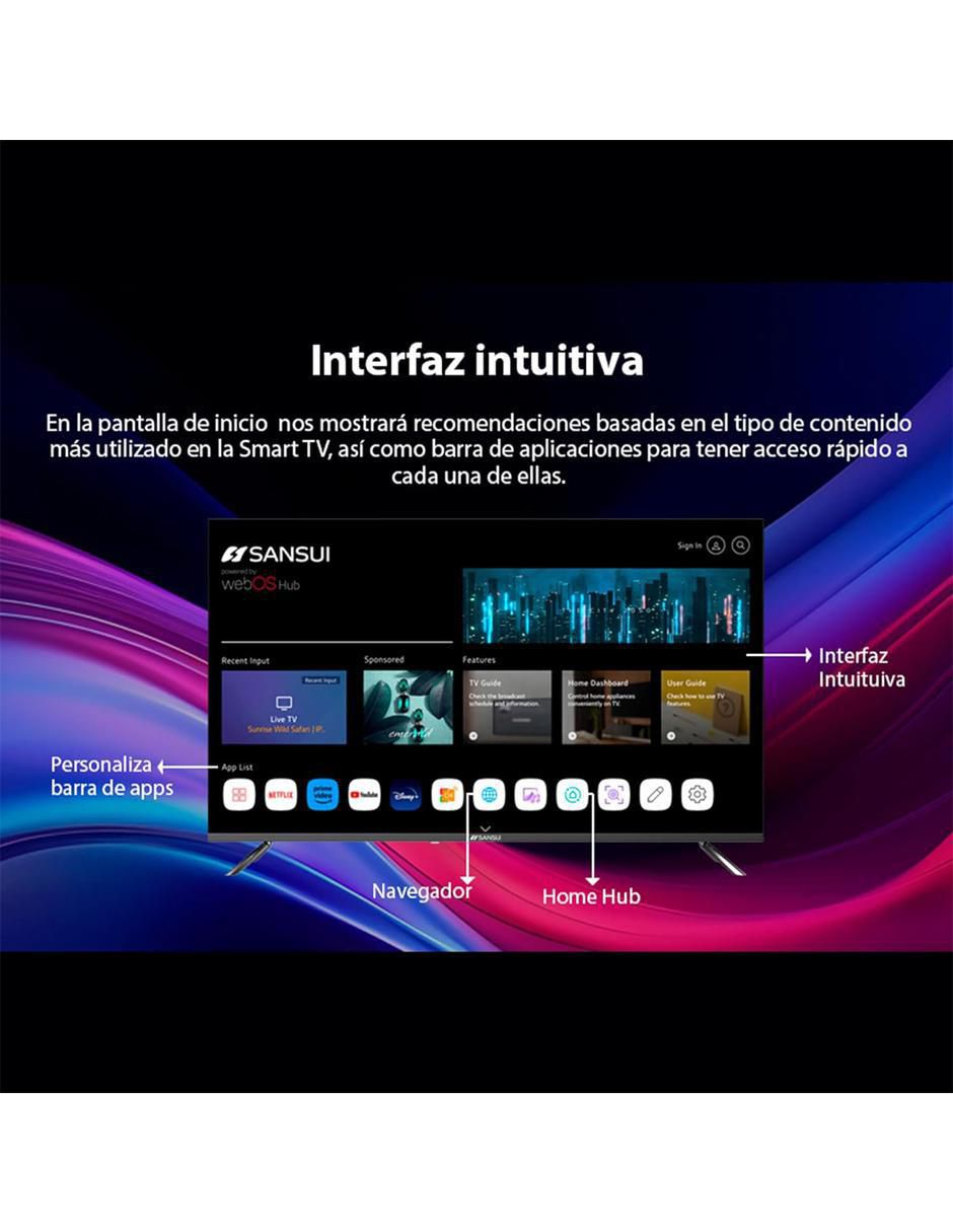 Pantalla Smart TV LED de 50 pulgadas 4K/UHD SMX50VAUW Pantalla Smart TV LED de 50 pulgadas 4K/UHD SMX50VAUW