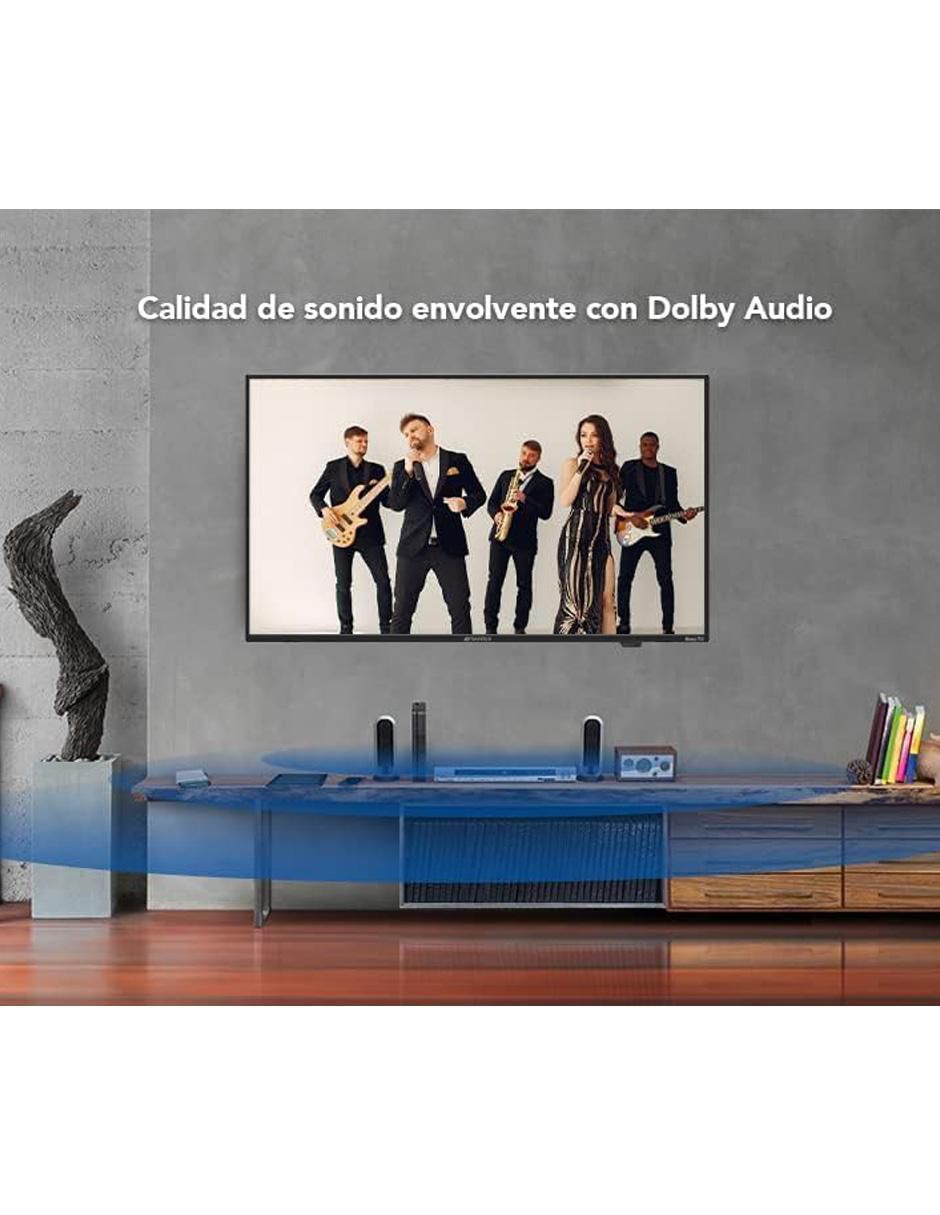 Pantalla Smart TV LED de 32 pulgadas HD SMX32R con Roku TV