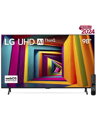 LG Pantalla Smart TV LG LED de 98 pulgadas 4K/UHD 98UT9050PSA con WebOS con LG ThinQ AI