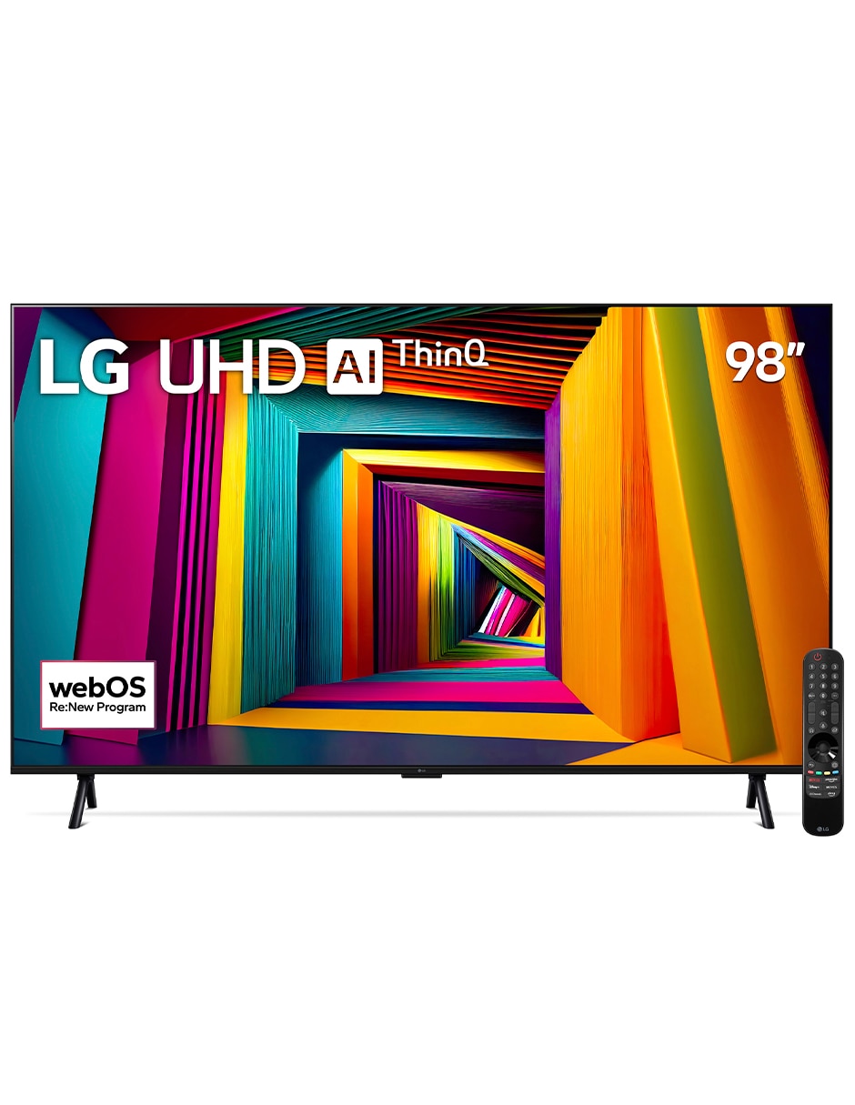 Pantalla Smart TV LED de 98 pulgadas 4K/UHD 98UT9050PSA con WebOS con LG ThinQ AI 11