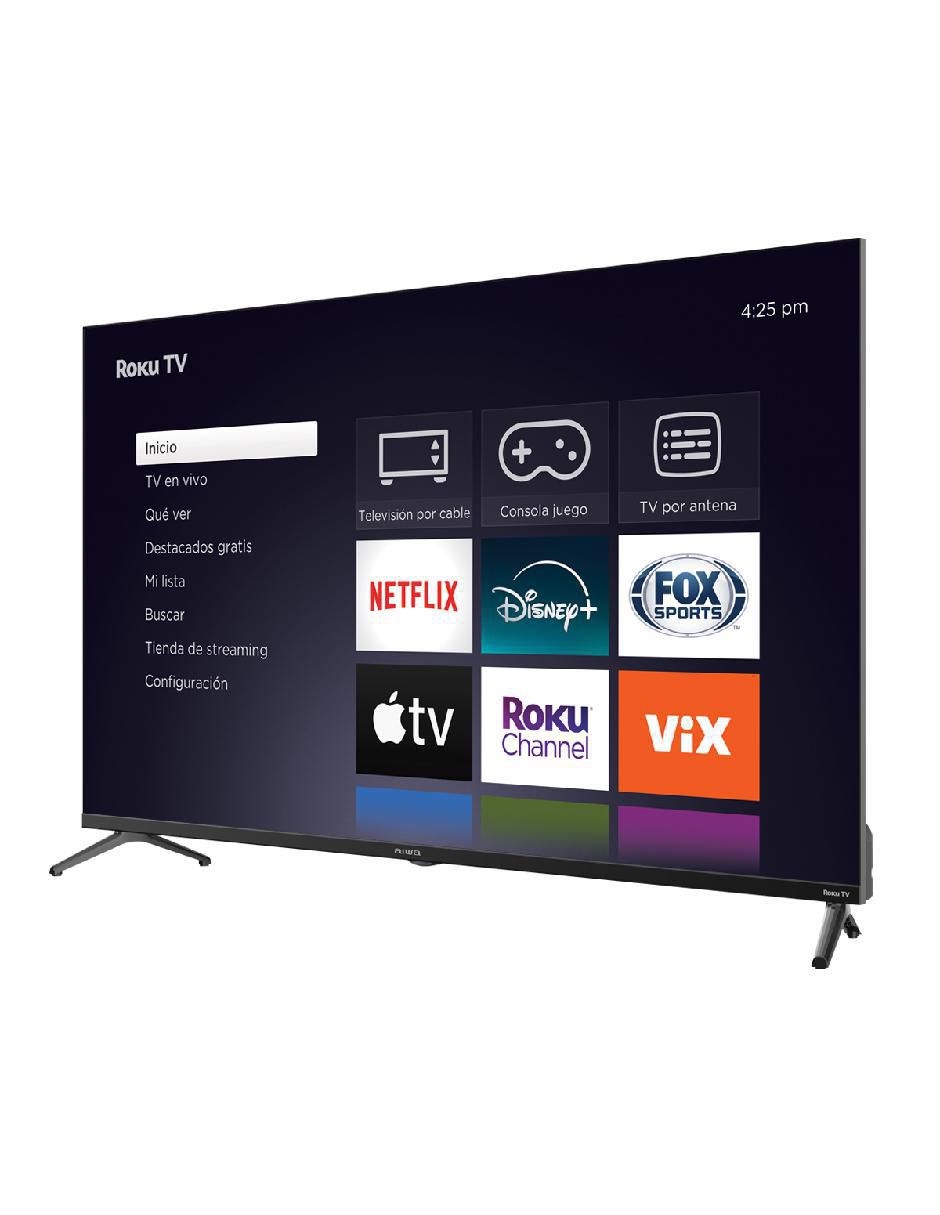 Pantalla Smart TV LED de 43 pulgadas Full HD AW43B4SMRK con Roku TV