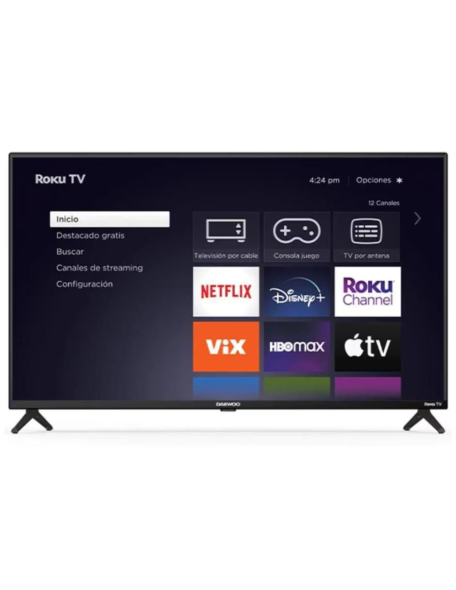 Pantalla Plasma de 70 pulgadas 4K/UHD DAW70UR con Roku TV