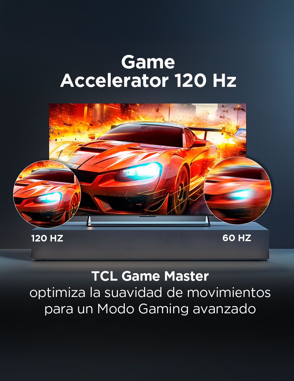 Pantalla smart tv qled de 55 pulgadas 4k/uhd 55q6k con google tv 2