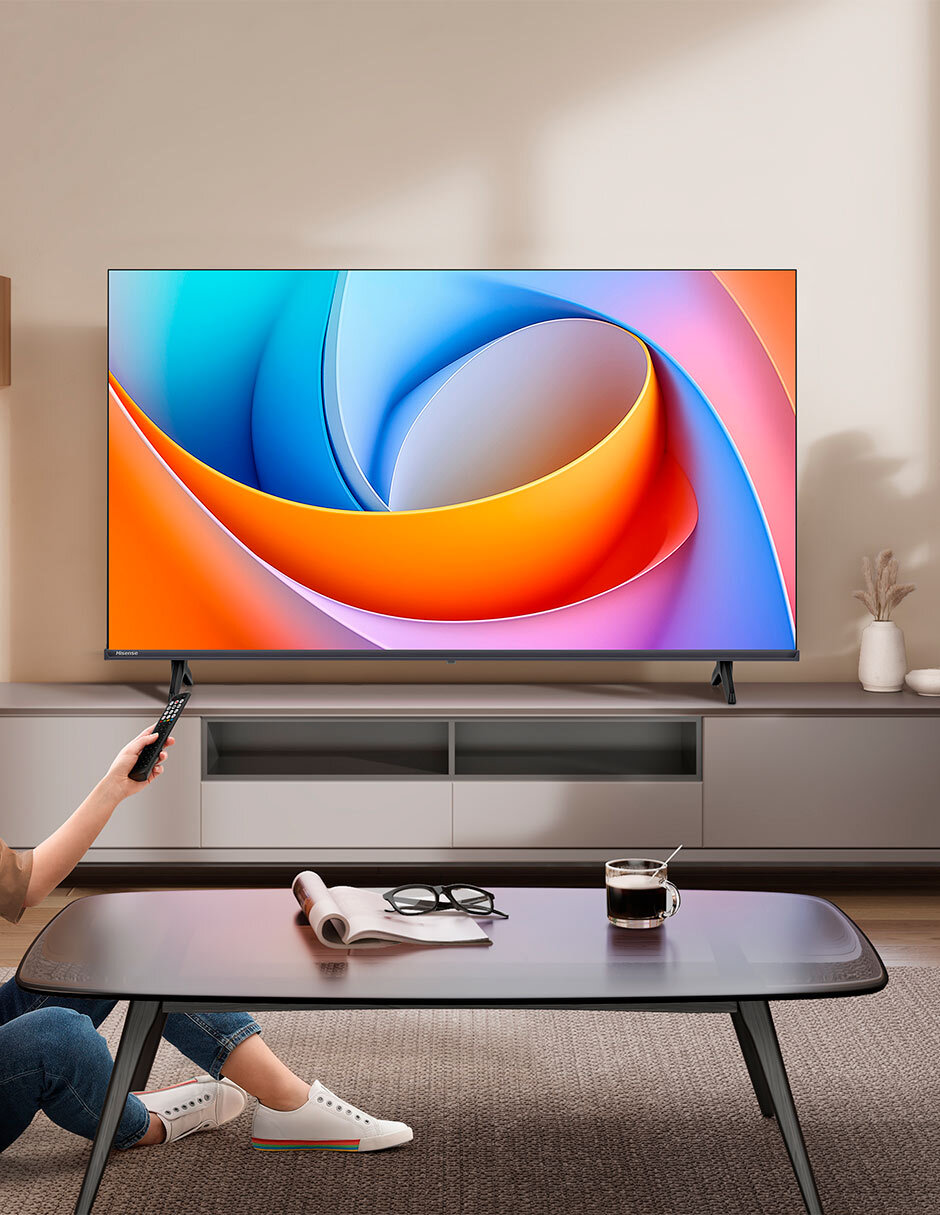 Pantalla Smart TV LED de 32 pulgadas HD 32A4NV con AI Sports Mode