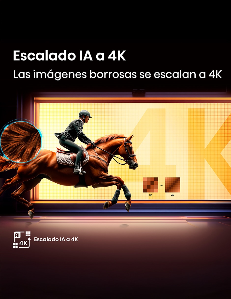 Pantalla Smart TV QLED de 43 pulgadas 4K 43QD6QV con AI Smooth Motion 14