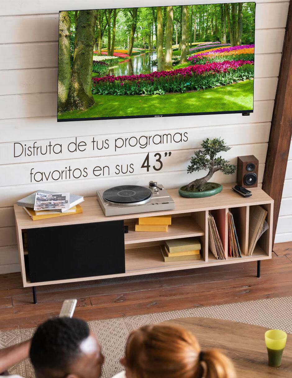 Pantalla smart tv red velvet led de 43 pulgadas hd red43stv con android tv