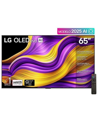 LG Pantalla Smart TV Lg OLED de 65 pulgadas 4K OLED65G5PSA con Evo AI