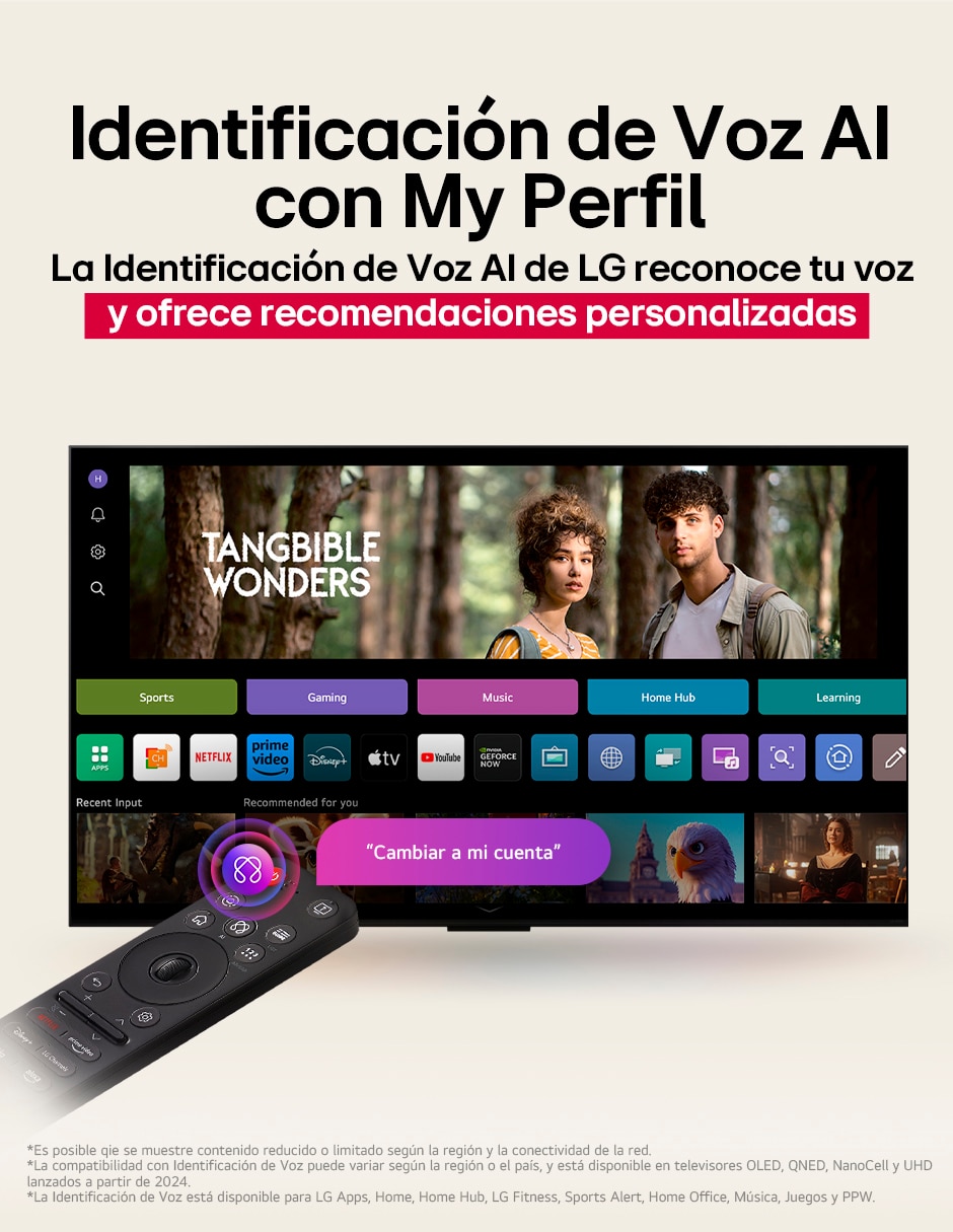 Pantalla Smart TV Lg OLED de 42 pulgadas 4K OLED42C5PSA con Evo AI