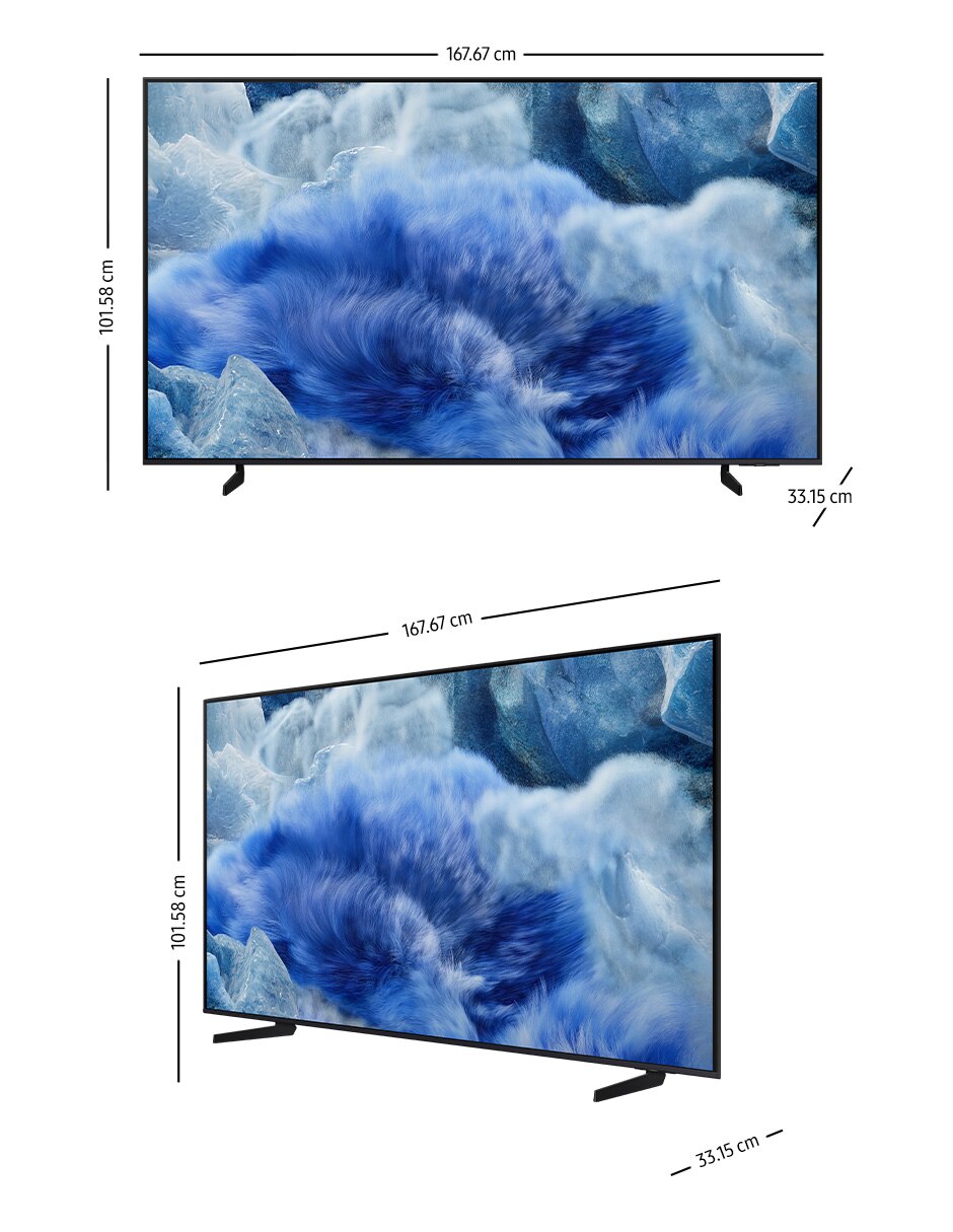 Pantalla Smart TV QLED de 75 pulgadas 4K QN75Q8FAAFXZX 11