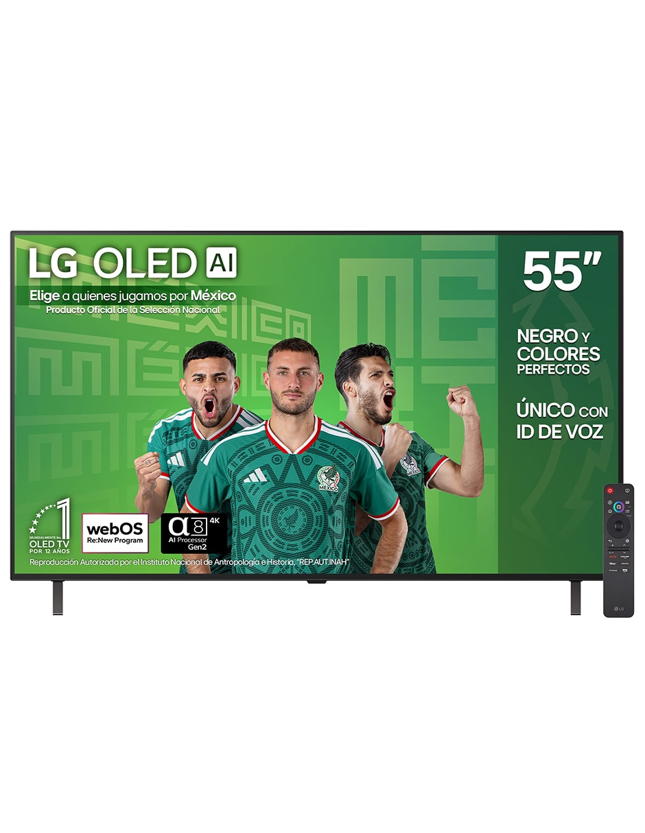 LG Pantalla Smart TV LG OLED de 55 pulgadas 4K OLED55B5PSA con WebOS con AI webOS