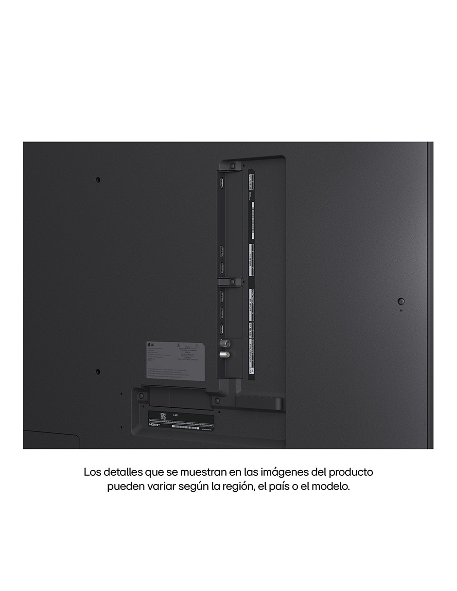 Pantalla Smart TV Lg QNED de 65 pulgadas 4K 65QNED85ASG con evo AI