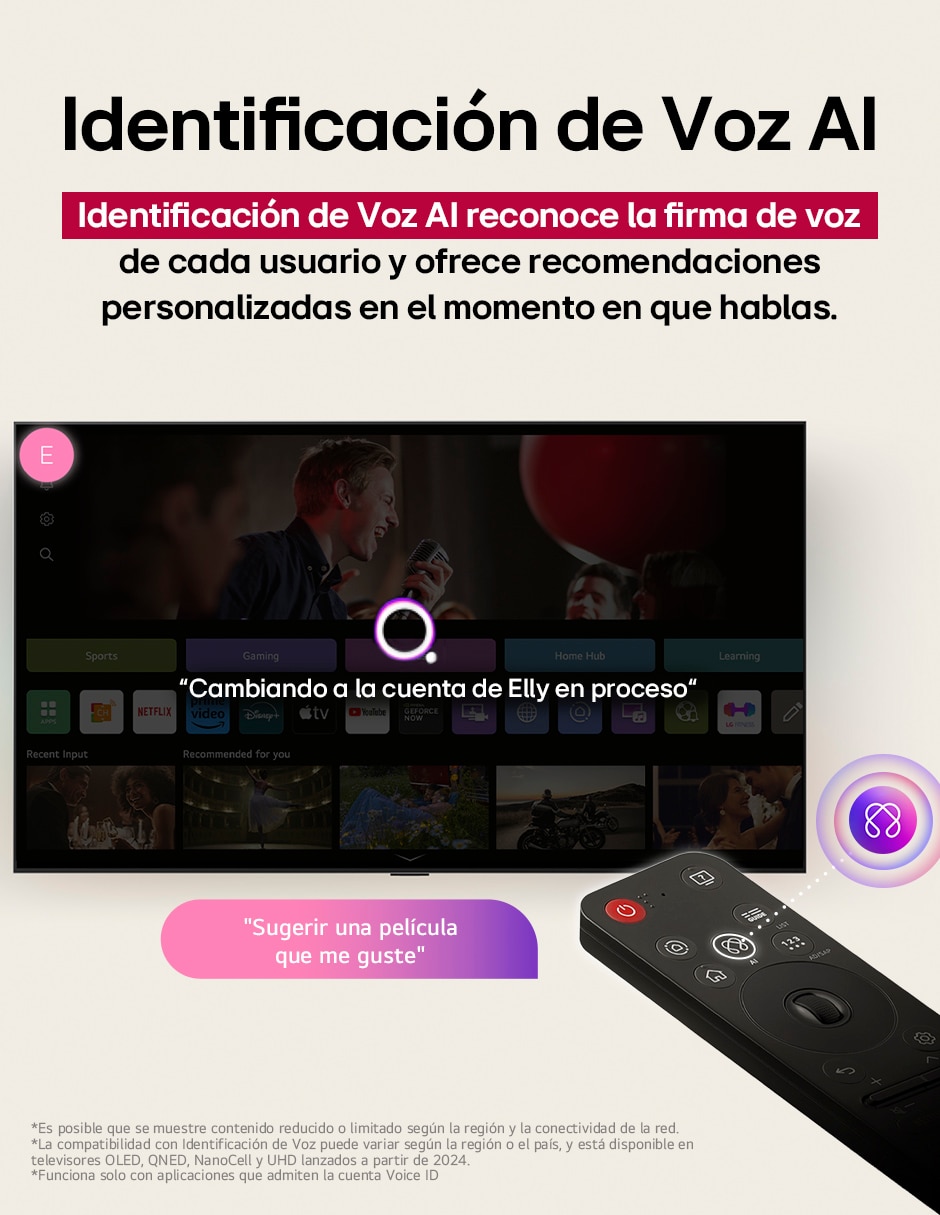 Pantalla Smart TV NanoCell de 75 pulgadas 4K 75NANO80ASA con WebOs 17
