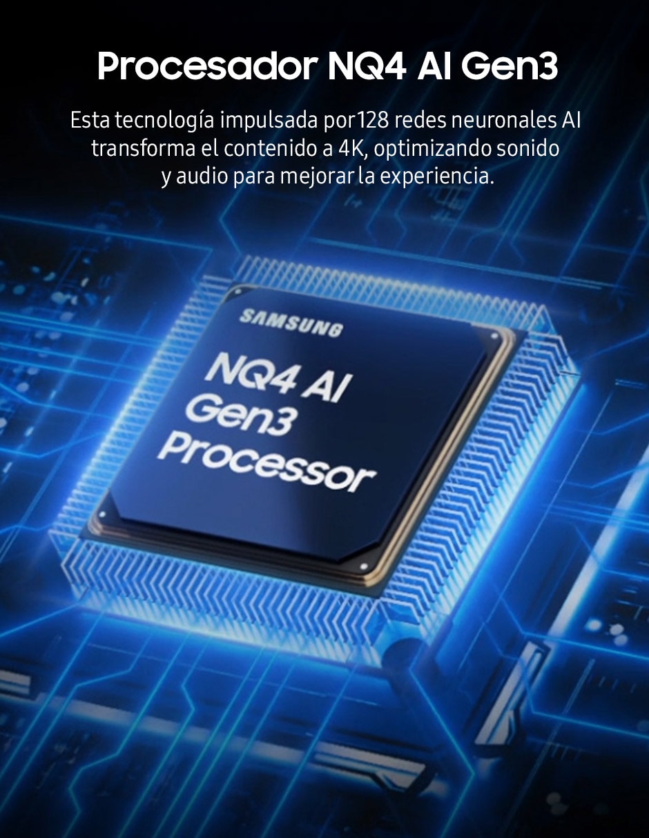 Pantalla Smart TV OLED de 77 pulgadas 4K QN77S90FAFXZX con AI Upscaling 4