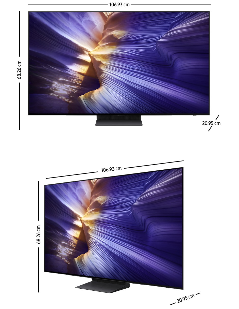 Pantalla Smart TV OLED de 48 pulgadas 4K QN48S90FAEXZX con AI Upscaling 10