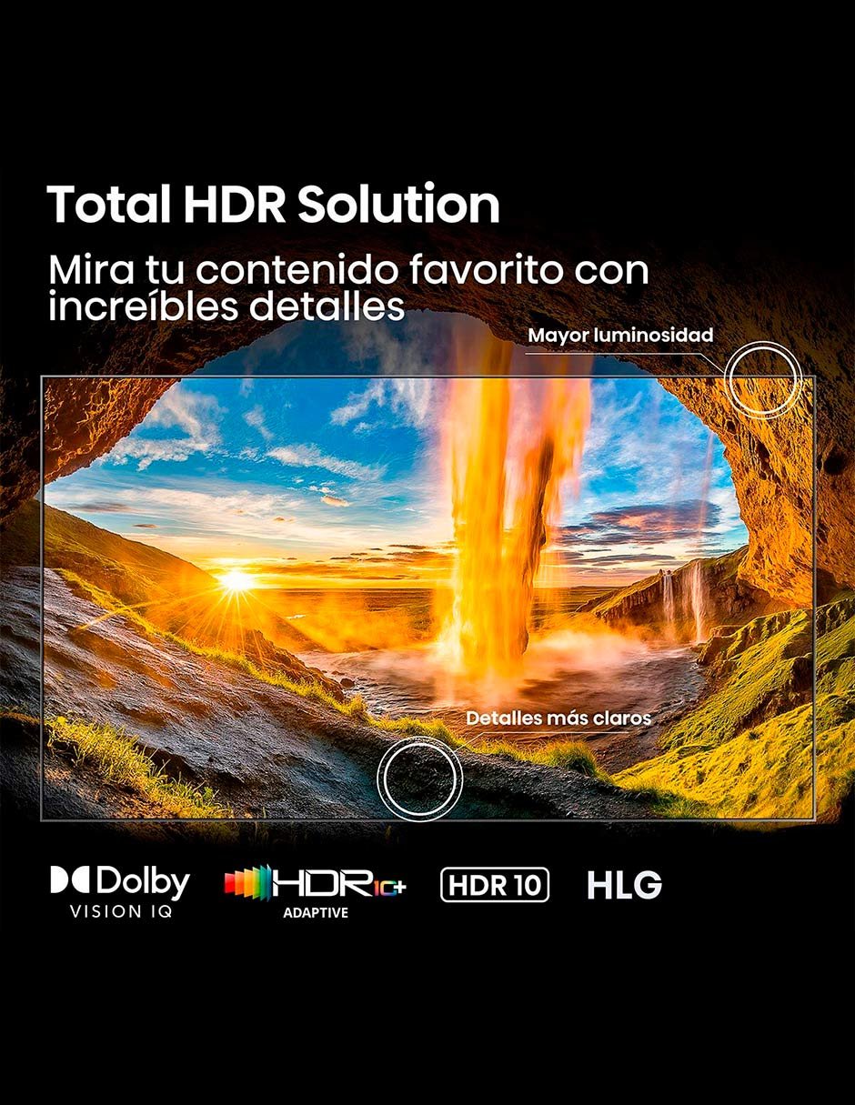 Pantalla Smart TV Hisense Mini LED de 100 pulgadas 4K/UHD 100U8QG con Google TV con AI Picture