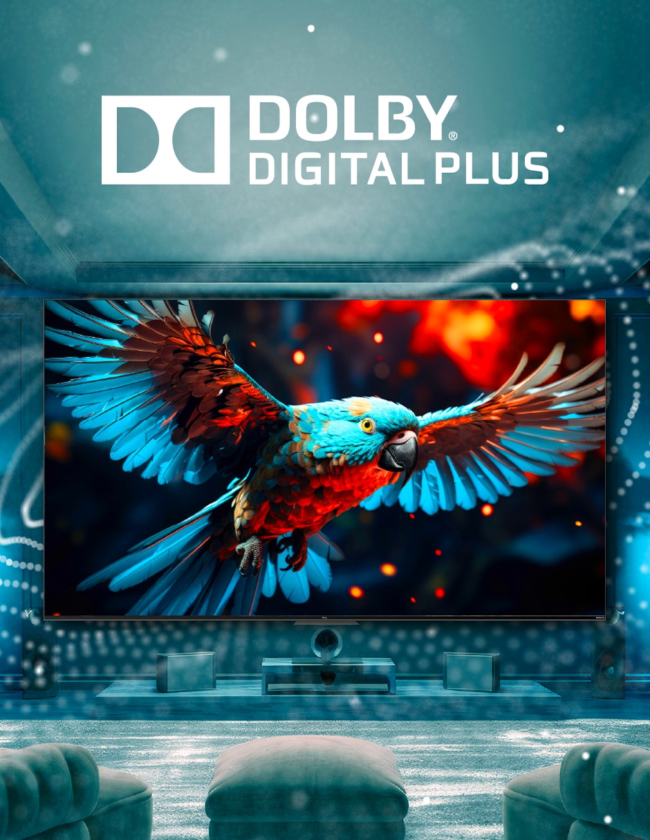 Pantalla Smart TV LED de 55 pulgadas 4K/UHD 55S451G con Google TV 6