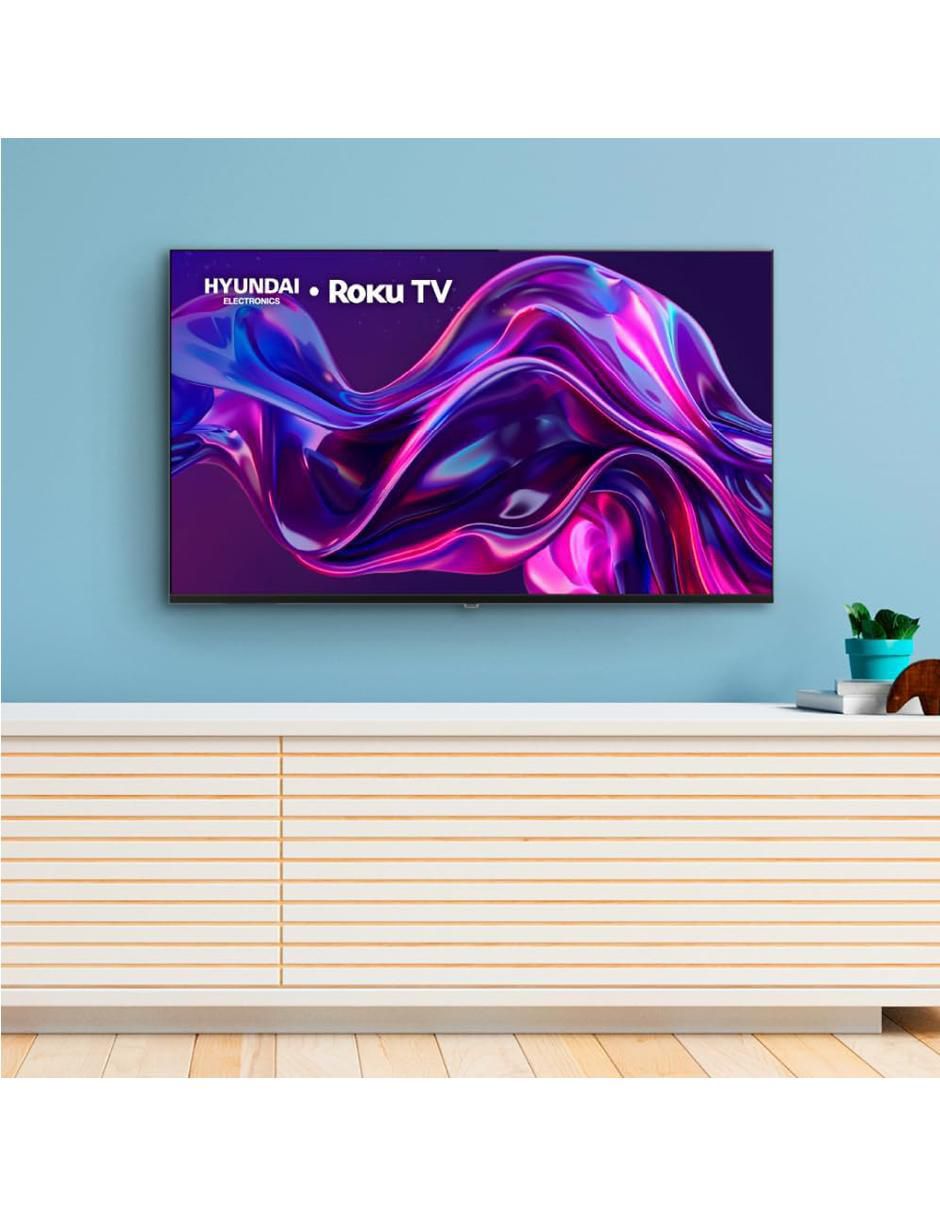 Pantalla Smart TV LED de 50 pulgadas 4K/UHD HYLED5023R4KM con Roku TV