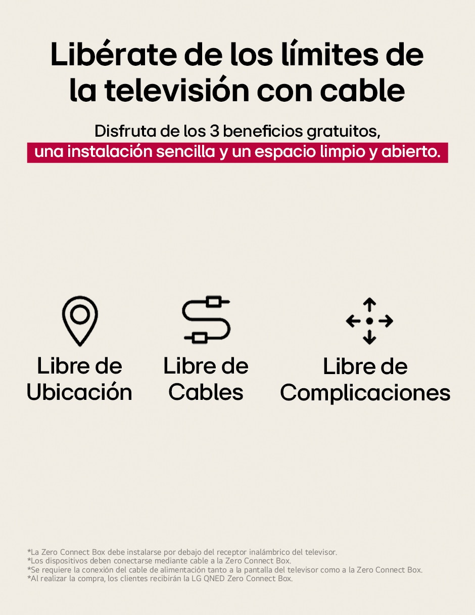 Pantalla Smart TV QNED de 75 pulgadas 4K 75QNED9MASA con WebOS con evo AI True Wireless 14