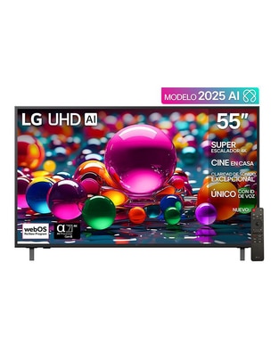 LG Pantalla Smart TV Lg Crystal UHD de 55 pulgadas 4K 55UA8050PSA con AI webOS