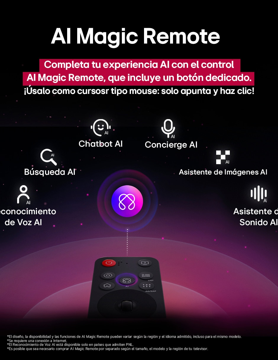 Pantalla Smart TV Lg NanoCell de 55 pulgadas 4K 55NANO80ASA con AI webOS