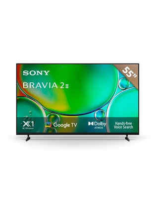 SONY Pantalla Smart TV Sony LCD de 55 pulgadas 4K Bravia 2 K-55S20M2 con Google TV