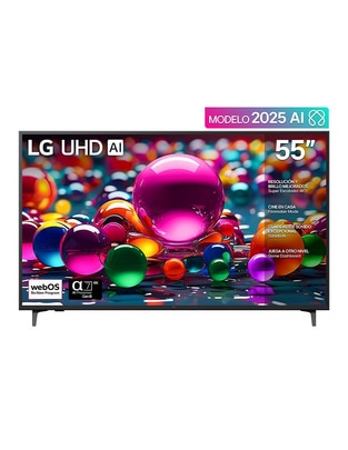 LG Pantalla Smart TV LG UHD de 55 pulgadas 4K/UHD 55UA7500PSA con AI webOS