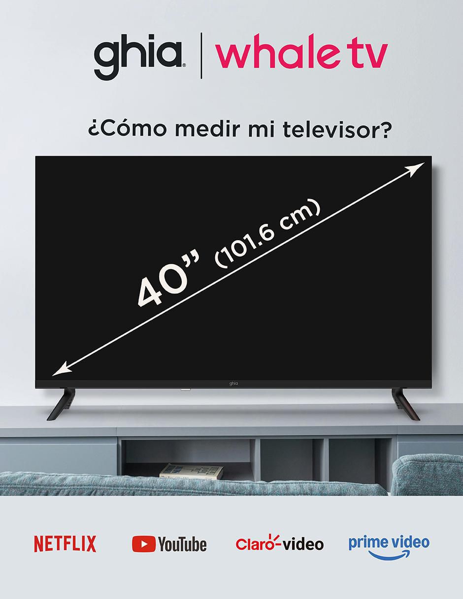 Pantalla Smart TV LED de 40 pulgadas Full HD G40W25 8