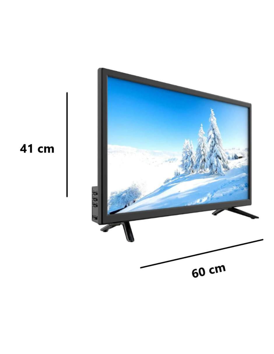 Pantalla Smart TV LED de 24 pulgadas HD SI24R con Roku TV 6
